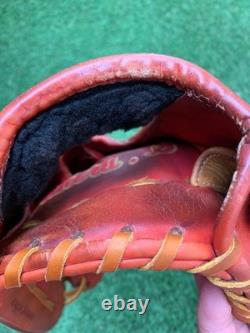 Gant de baseball Mizuno Pro Sakamoto Model HAGA Japon pour champ intérieur, balle dure, d’occasion