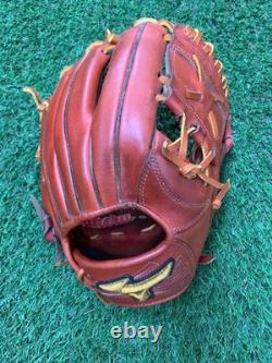 Gant de baseball Mizuno Pro Sakamoto Model HAGA Japon pour champ intérieur, balle dure, d’occasion