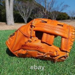 Gant de baseball Mizuno Pro Softball Infielder Orange