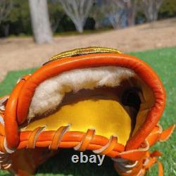 Gant de baseball Mizuno Pro Softball Infielder Orange