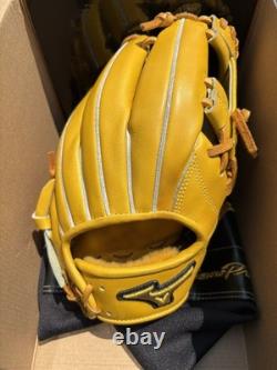 Gant de baseball Mizuno Pro d’occasion, 11,5 pouces, pour joueur de champ intérieur, orange