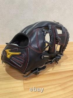 Gant de baseball Mizuno Pro d’occasion 11,5 pouces pour l’infield, droitier, noir