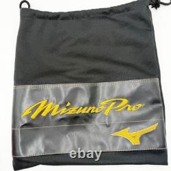Gant de baseball Mizuno Pro d'occasion 11,5 pouces pour l'infield, rose, commande personnalisée HAGA Japon