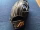 Gant De Baseball Mizuno Pro En Cuir Ouvert Pour Adulte, Infield, Noir