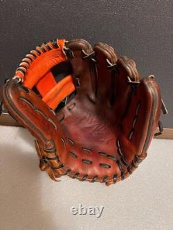 Gant de baseball Mizuno Pro en cuir pour infield Japon Web remplacé en bon état