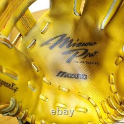 Gant de baseball Mizuno Pro modèle Fujita en cuir Kip MizunoPro pour l'intérieur du terrain