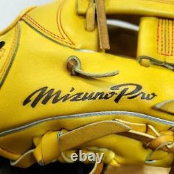 Gant de baseball Mizuno Pro modèle Fujita en cuir Kip MizunoPro pour l'intérieur du terrain