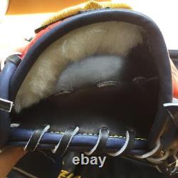 Gant de baseball Mizuno Pro modèle limité BSS pour joueur de champ intérieur avec toile en forme de H