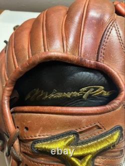 Gant de baseball Mizuno Pro pour champ intérieur, modèle Kikuchi, balle dure, HAGA, d’occasion