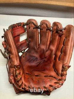 Gant de baseball Mizuno Pro pour champ intérieur, modèle Kikuchi, balle dure, HAGA, d’occasion