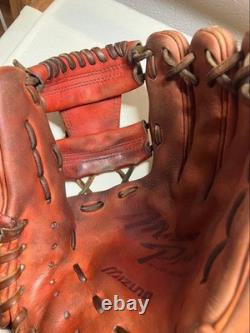 Gant de baseball Mizuno Pro pour champ intérieur, modèle Kikuchi, balle dure, HAGA, d’occasion