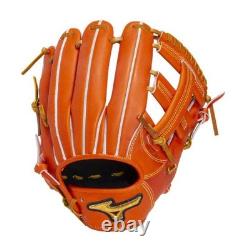Gant de baseball Mizuno Pro pour joueur de champ intérieur 11,5 po orange splendide liège neuf LH