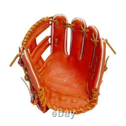 Gant de baseball Mizuno Pro pour joueur de champ intérieur 11,5 po orange splendide liège neuf LH