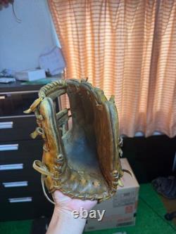 Gant de baseball Mizuno Pro pour joueur de champ intérieur en cuir, d’occasion, excellent état