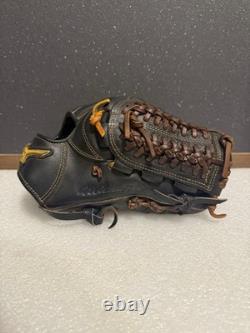 Gant de baseball Mizuno Pro taille 9 en cuir pour infield en bon état