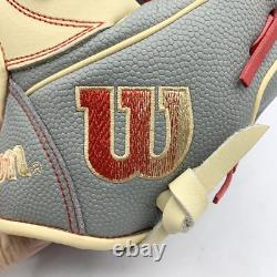 Gant de baseball NWT Wilson A2000 Pro Stock 1785 11.75 Superskin en cuir pour infield RHT NEUF
