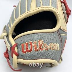 Gant de baseball NWT Wilson A2000 Pro Stock 1785 11.75 Superskin en cuir pour infield RHT NEUF
