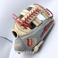 Gant de baseball NWT Wilson A2000 Pro Stock 1785 11.75 Superskin en cuir pour infield RHT NEUF