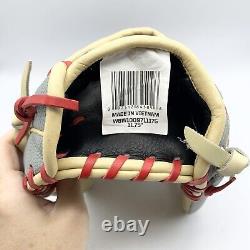 Gant de baseball NWT Wilson A2000 Pro Stock 1785 11.75 Superskin en cuir pour infield RHT NEUF