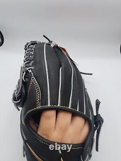 Gant de baseball Nike Shado Pro Black Gold 12.5 NEUF avec étiquettes (NWT) Marque NEUVE Main gauche (LHT) pour l'intérieur du terrain