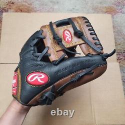 Gant de baseball Rawlings D1125PT de la série Premium 11.25 en cuir de joueur d'avant-champ