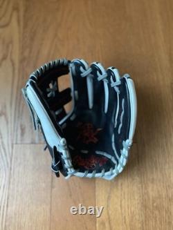 Gant de baseball Rawlings Heart Of The Hide PRO314-32BW 11.5in Infield Noir RHT