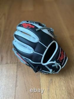 Gant de baseball Rawlings Heart Of The Hide PRO314-32BW 11.5in Infield Noir RHT