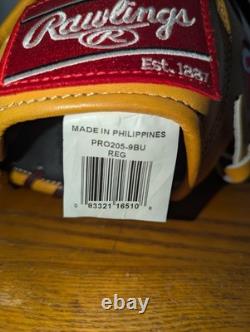 Gant de baseball Rawlings Heart of the Hide 11 3/4 pouces PRO205-9BU