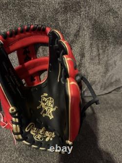 Gant de baseball Rawlings Heart of the Hide Deadpool Pro205M-19 11,75 pouces pour infield