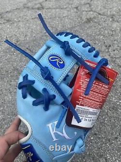 Gant de baseball Rawlings Heart of the Hide MLB Kansas City Royals 11.5 pouces pour l'intérieur