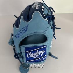 Gant de baseball Rawlings Heart of the Hide MLB Kansas City Royals 11,5 pouces pour le champ intérieur