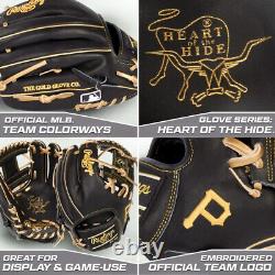 Gant de baseball Rawlings Heart of the Hide MLB Pittsburgh Pirates 11.5 pour l'intérieur