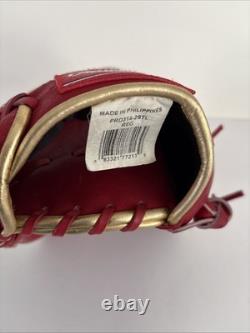 Gant de baseball Rawlings Heart of the Hide MLB St. Louis Cardinals 11,5 pouces pour infield