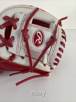 Gant de baseball Rawlings Heart of the Hide MLB St. Louis Cardinals 11,5 pouces pour le champ intérieur