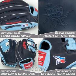 Gant de baseball Rawlings Heart of the Hide MLB Toronto Blue Jays 11,5 pouces pour infield