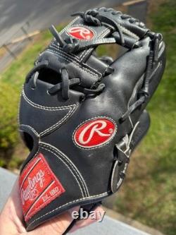 Gant de baseball Rawlings Heart of the Hide PRO-NP2JB 11,25 pouces pour le deuxième but / arrêt court
