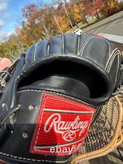 Gant de baseball Rawlings Heart of the Hide PRO-NP2JB 11,25 pouces pour le deuxième but / arrêt court