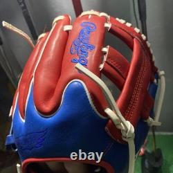 Gant de baseball Rawlings Heart of the Hide Texas Rangers MLB 11,5 pouces pour joueur de champ intérieur, droitier (RHT)