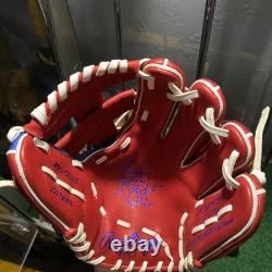 Gant de baseball Rawlings Heart of the Hide Texas Rangers MLB 11,5 pouces pour joueur de champ intérieur, droitier (RHT)