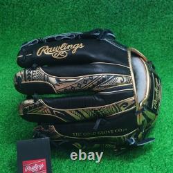 Gant de baseball Rawlings Japon pour l’infield, infielder HOH PRO EXCEL Wizards #2, 11,5, droitier (RHT)