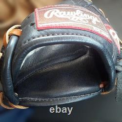 Gant de baseball Rawlings PRO PREFERRED Solid Core GR6PR46SC 11,25 pour joueur de champ intérieur noir