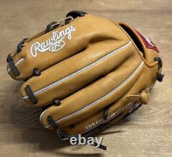 Gant de baseball Rawlings PRO205-2T HOH pour l'intérieur 11,5 pouces RHT modèle Tan