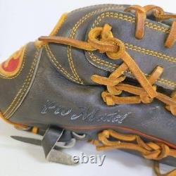 Gant de baseball Rawlings Pro Model pour droitier, cuir noir, d’occasion