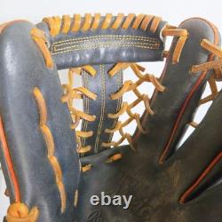 Gant de baseball Rawlings Pro Model pour droitier, cuir noir, d’occasion