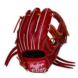 Gant de baseball Rawlings Pro Preferred 11 pouces pour l'intérieur droit en rouge GH9FPRN6X