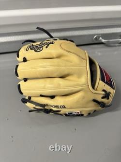 Gant de baseball Rawlings Pro Preferred PROS204-2C 11,5 champ intérieur RHT camel marine