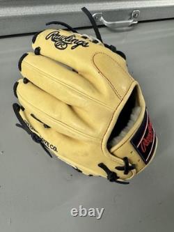 Gant de baseball Rawlings Pro Preferred PROS204-2C 11,5 champ intérieur RHT camel marine