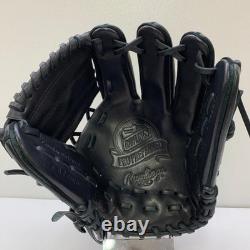 Gant de baseball Rawlings Pro Preferred d’occasion 10,5 pouces pour champ intérieur, lanceur droitier, noir GHSOGPR