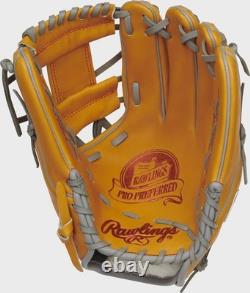 Gant de baseball Rawlings Pro Preferred pour infield 11,75 pouces PROS315-2RT NEUF