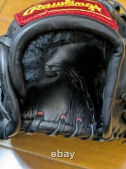 Gant de baseball Rawlings TRAP-EZE Noir pour infielders POUR LE JOUEUR PROFESSIONNEL